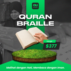 Wakaf Digital Al-Quran Braille