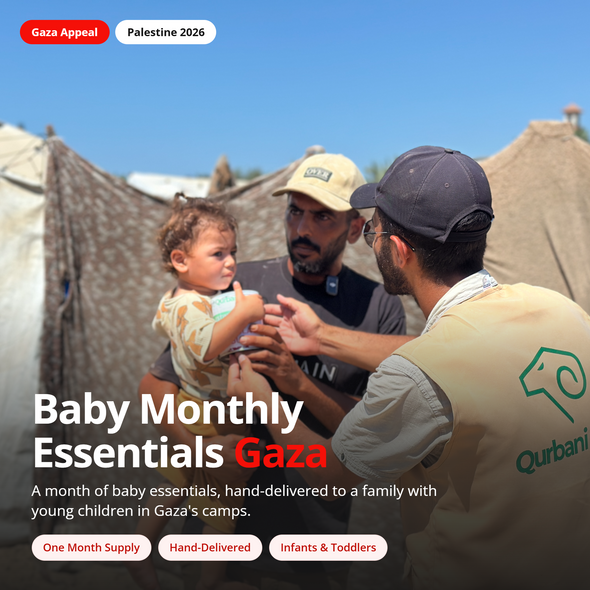 Baby Monthly Essentials for Gaza